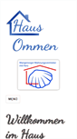 Mobile Screenshot of haus-ommen-wangerooge.de